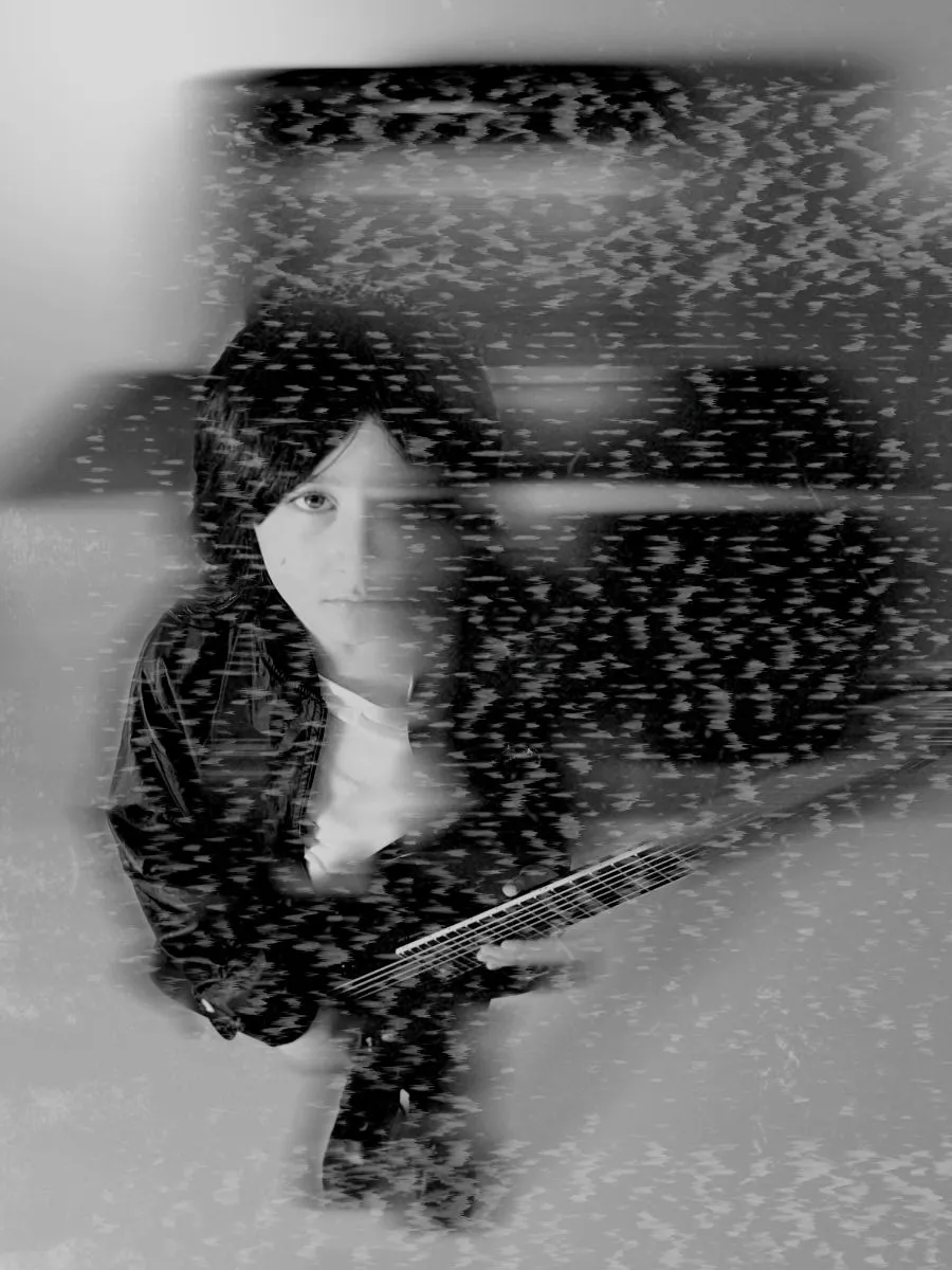 adriel thall, the past of the spirit, still · glitch v
